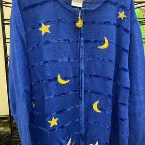 Quacker Factory angel sweater size 2x